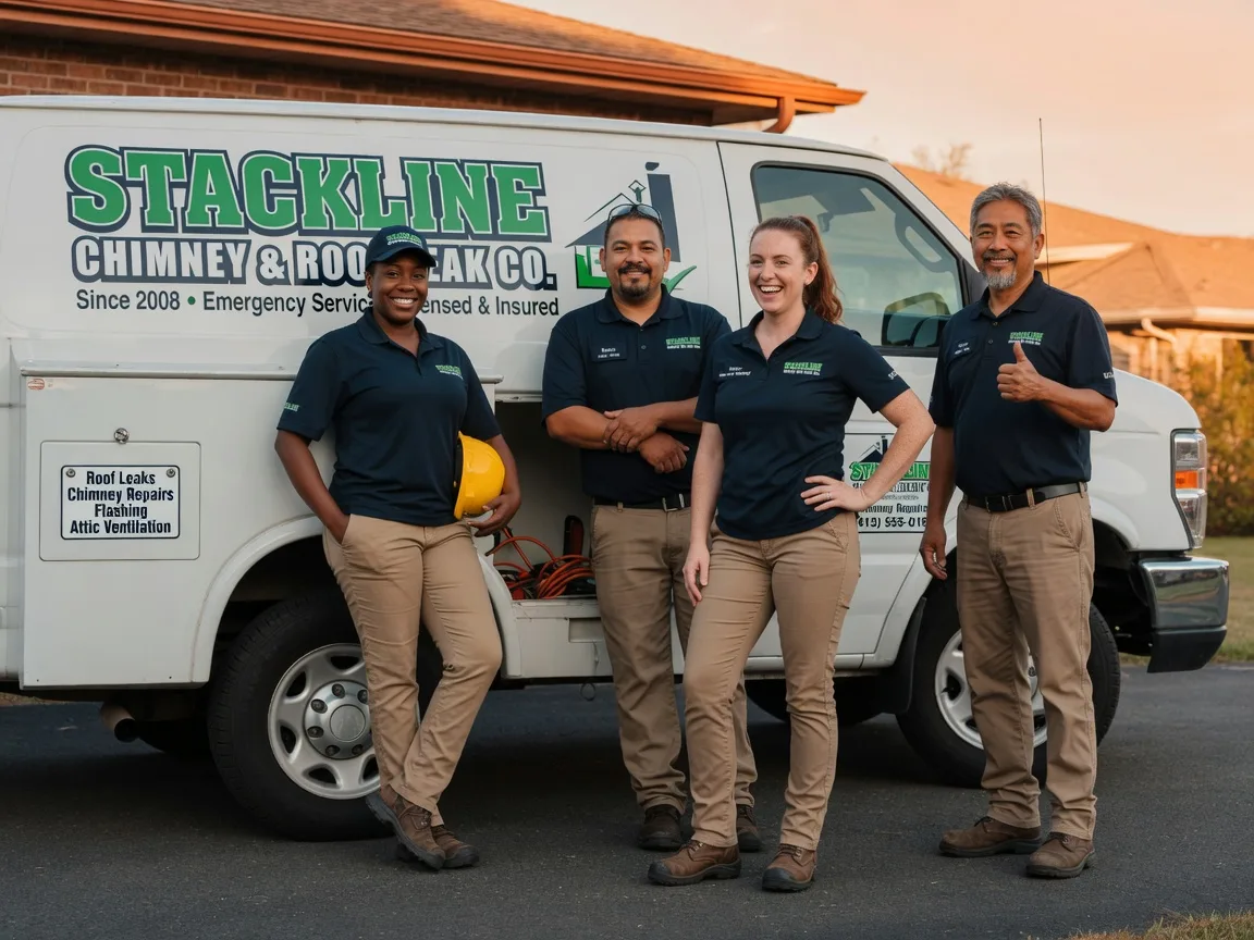 Chimney flashing repair company in Mountain View, CA